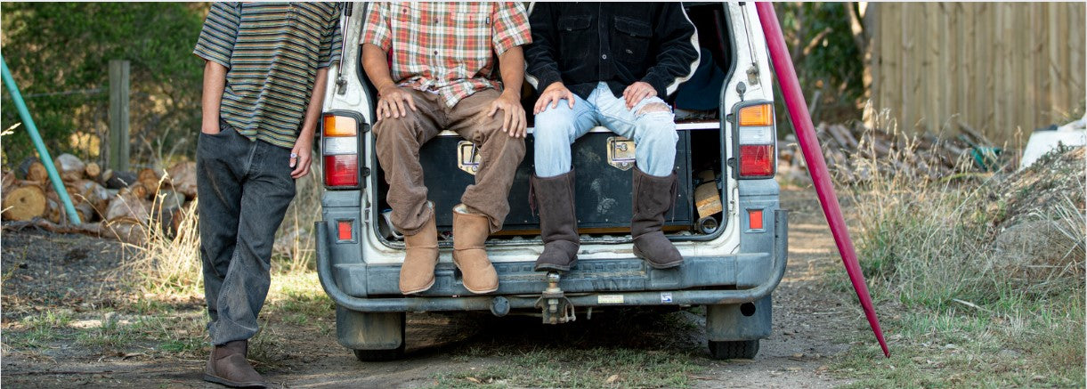 Men with ugg boots shop
