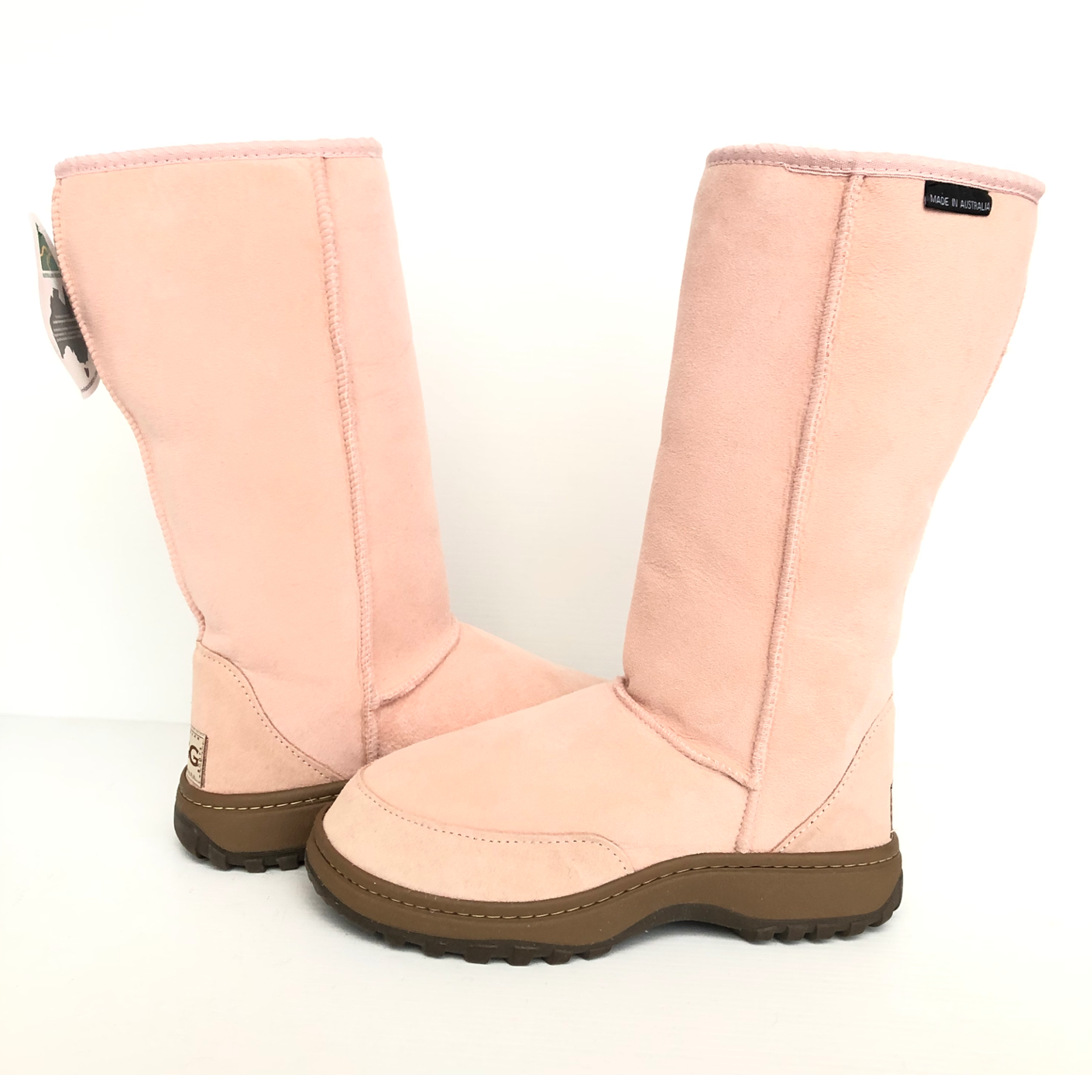Outdoor Tall Boots in Pale Pink. Women's AU10
