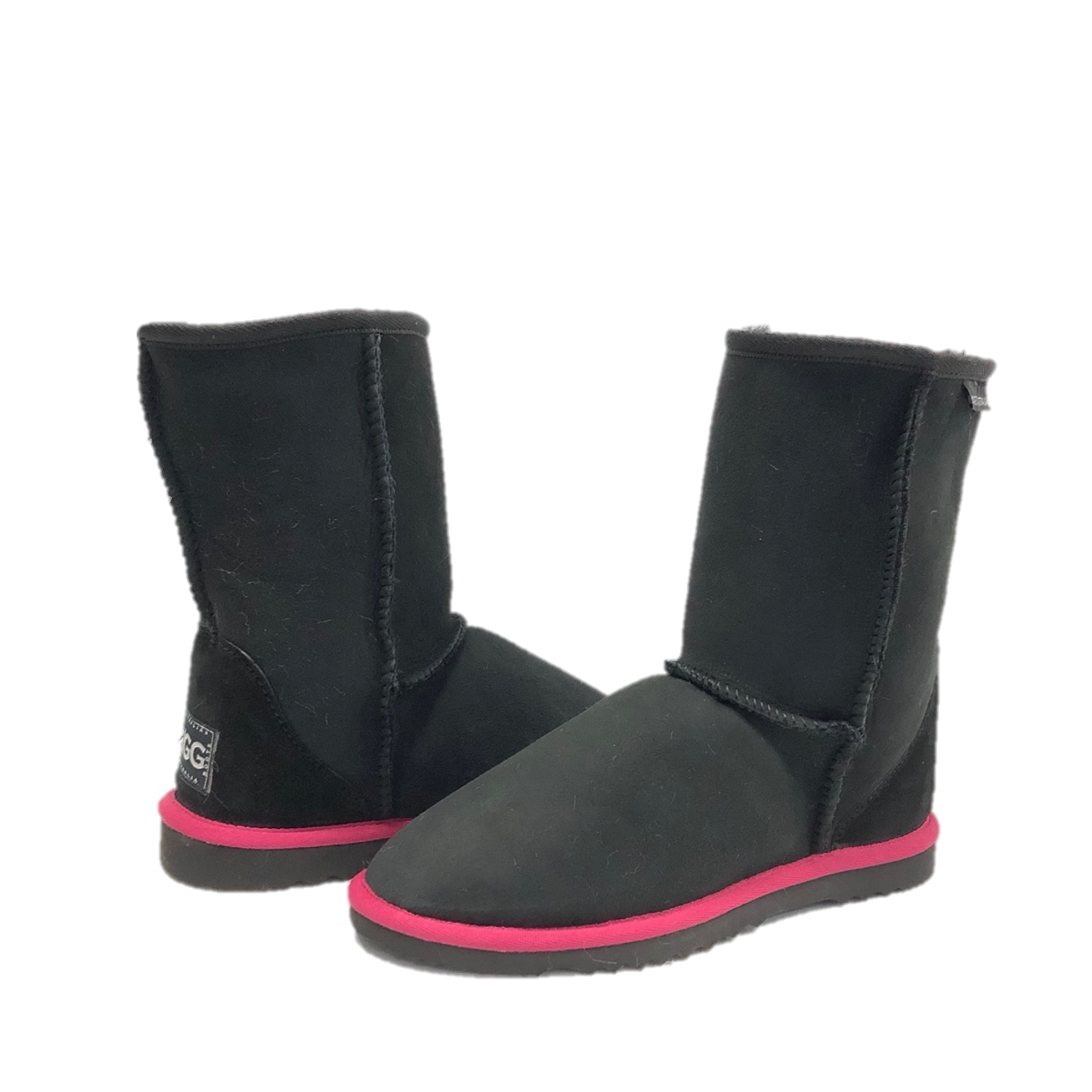 WOMEN'S BLACK WITH A TWIST BOOTS