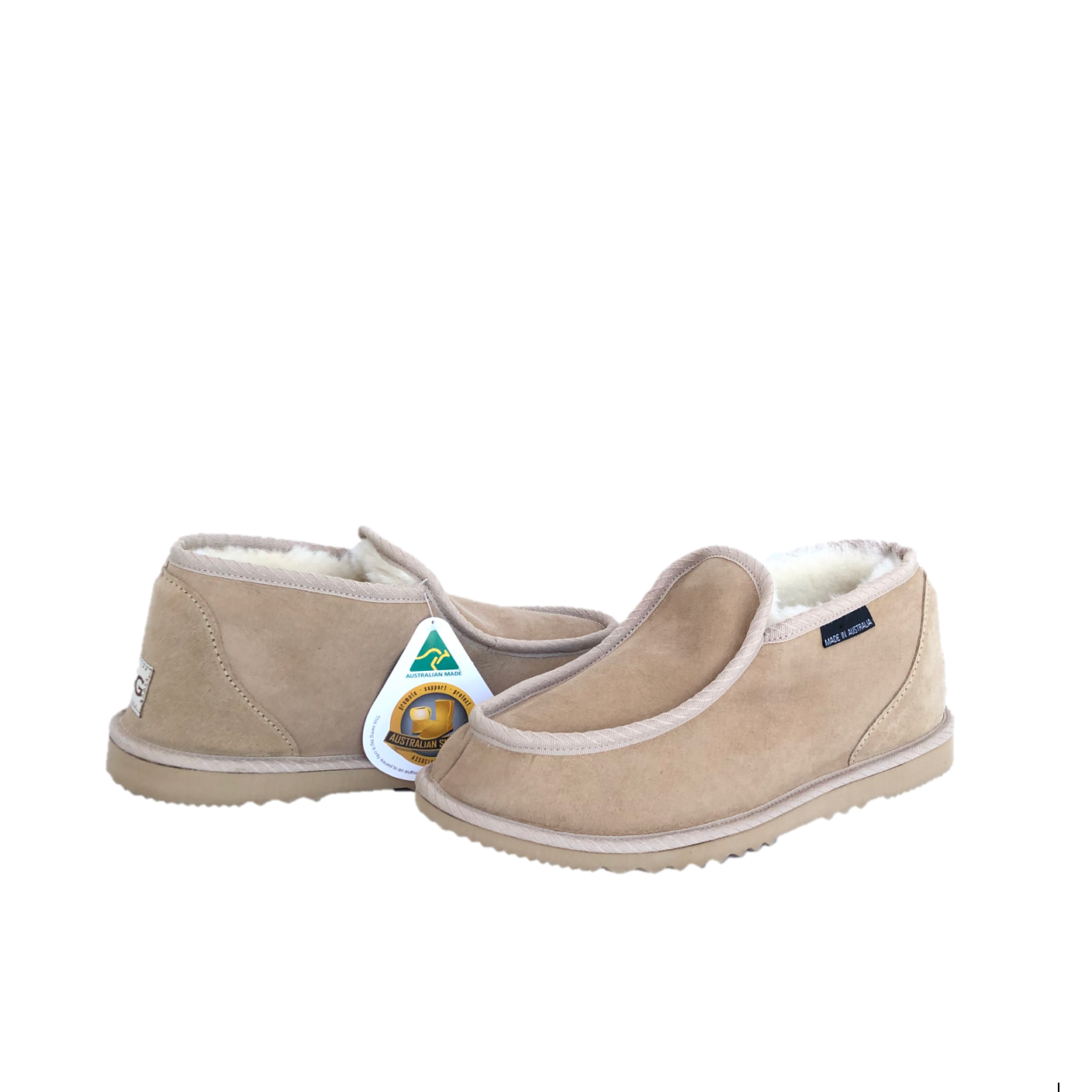 CLEARANCE MINI ALPINE SLIPPERS SAND - Women's AU7/Men's AU6