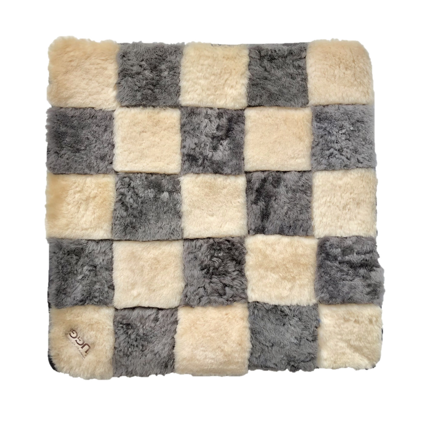 CHECKERBOARD SHEEPSKIN MATS