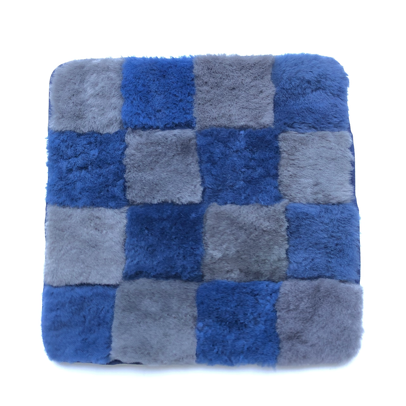 CHECKERBOARD SHEEPSKIN MATS