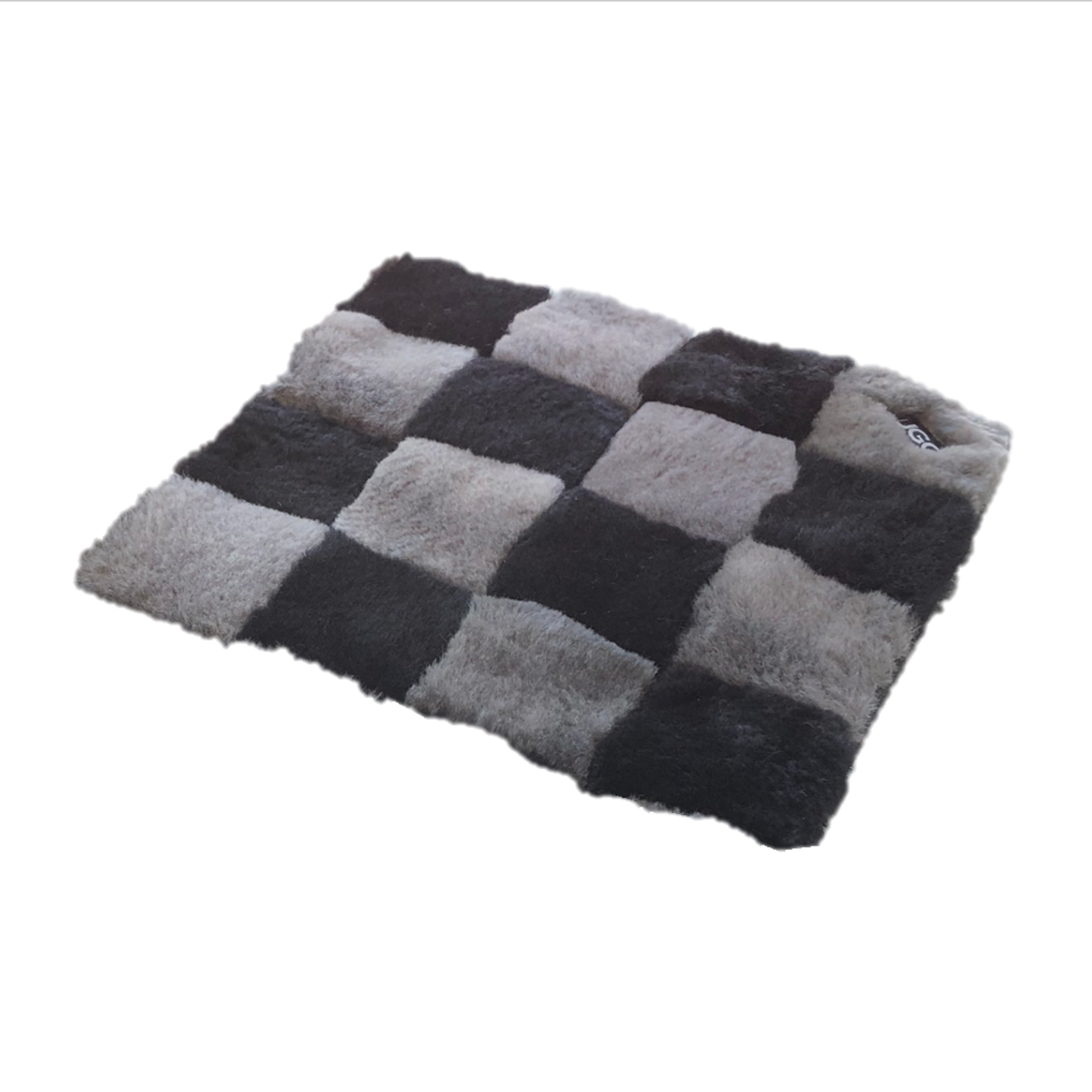 CHECKERBOARD SHEEPSKIN MATS