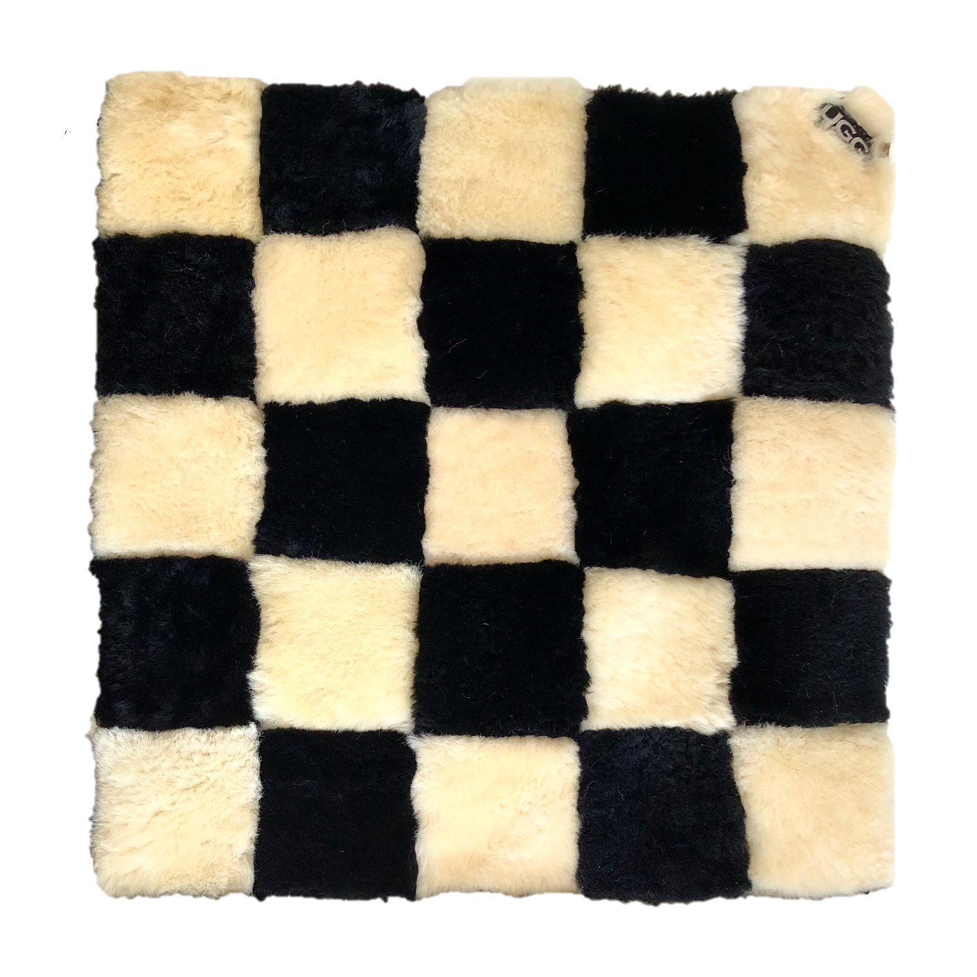 CHECKERBOARD SHEEPSKIN MATS