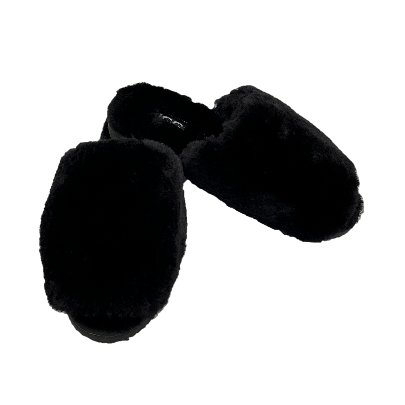 CLEARANCE WOMEN'S SLIDES BLACK - AU WOMEN'S 9