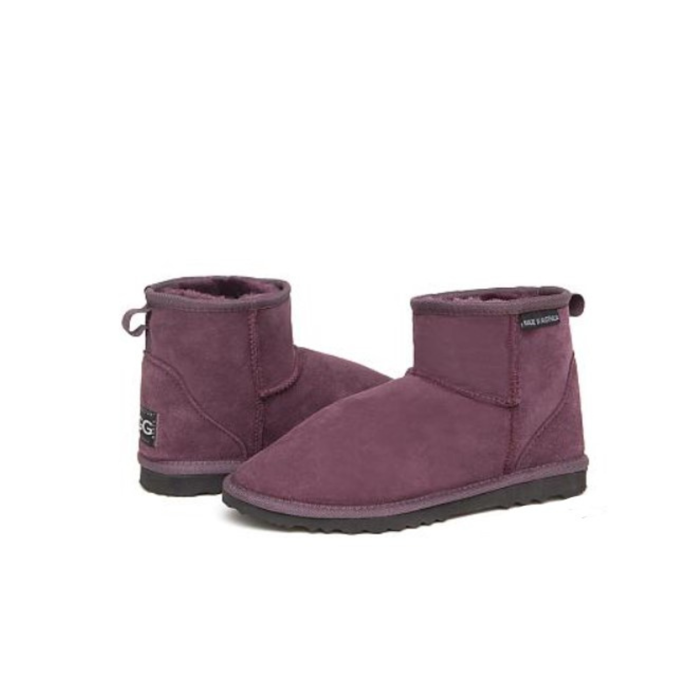 CLEARANCE MINI BOOTS RAISIN - AU WOMEN'S 5/ MEN'S 4