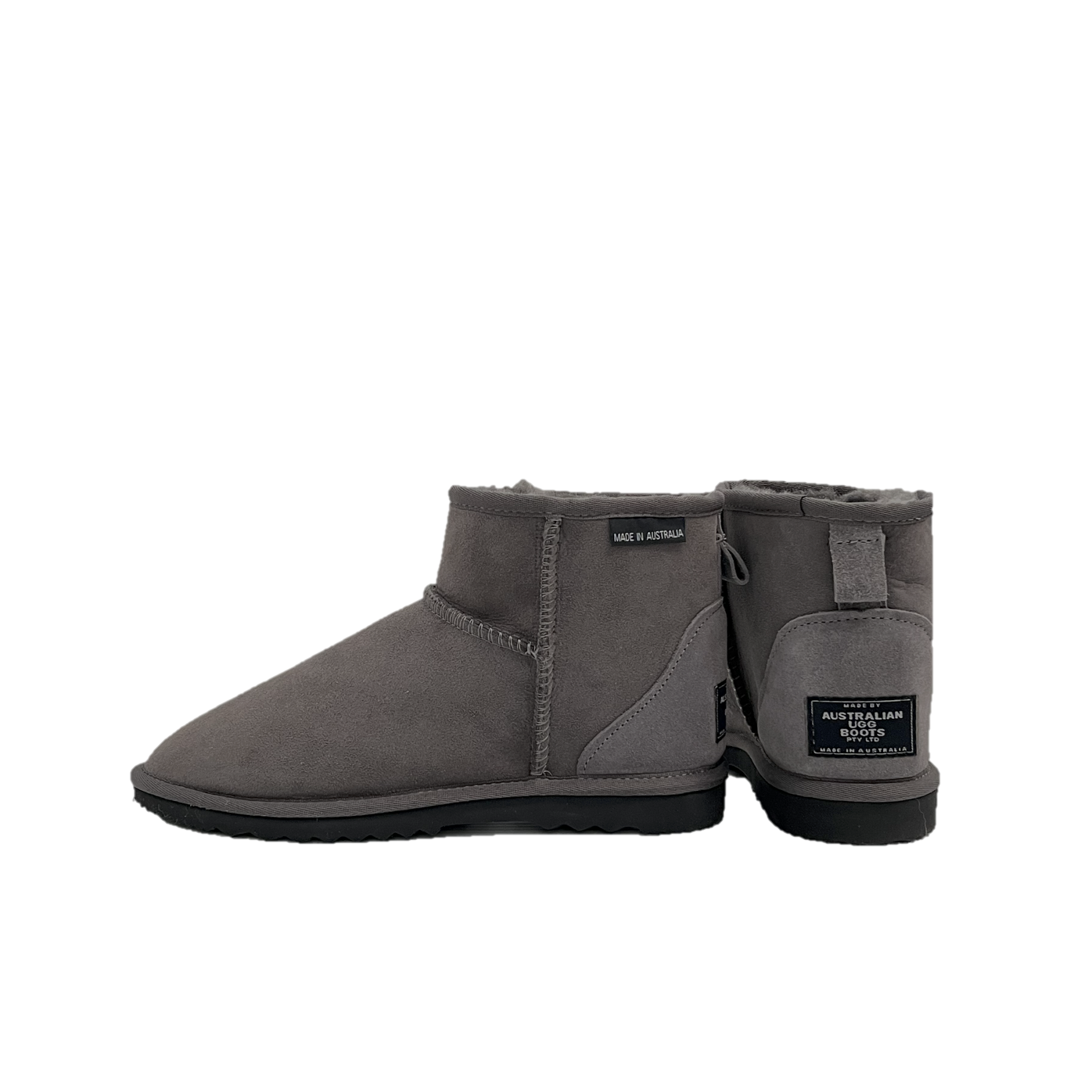 CLEARANCE MINI BOOTS GREY - AU WOMEN'S 8 | MEN'S 7 (with International Brand back label)