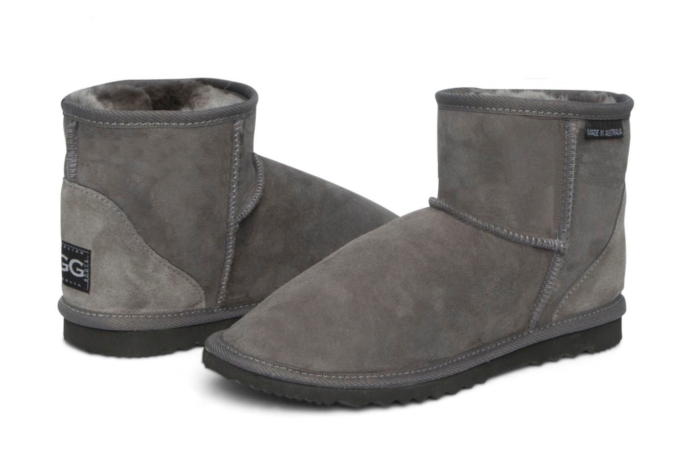 Ultra Short Ugg Boots in grey