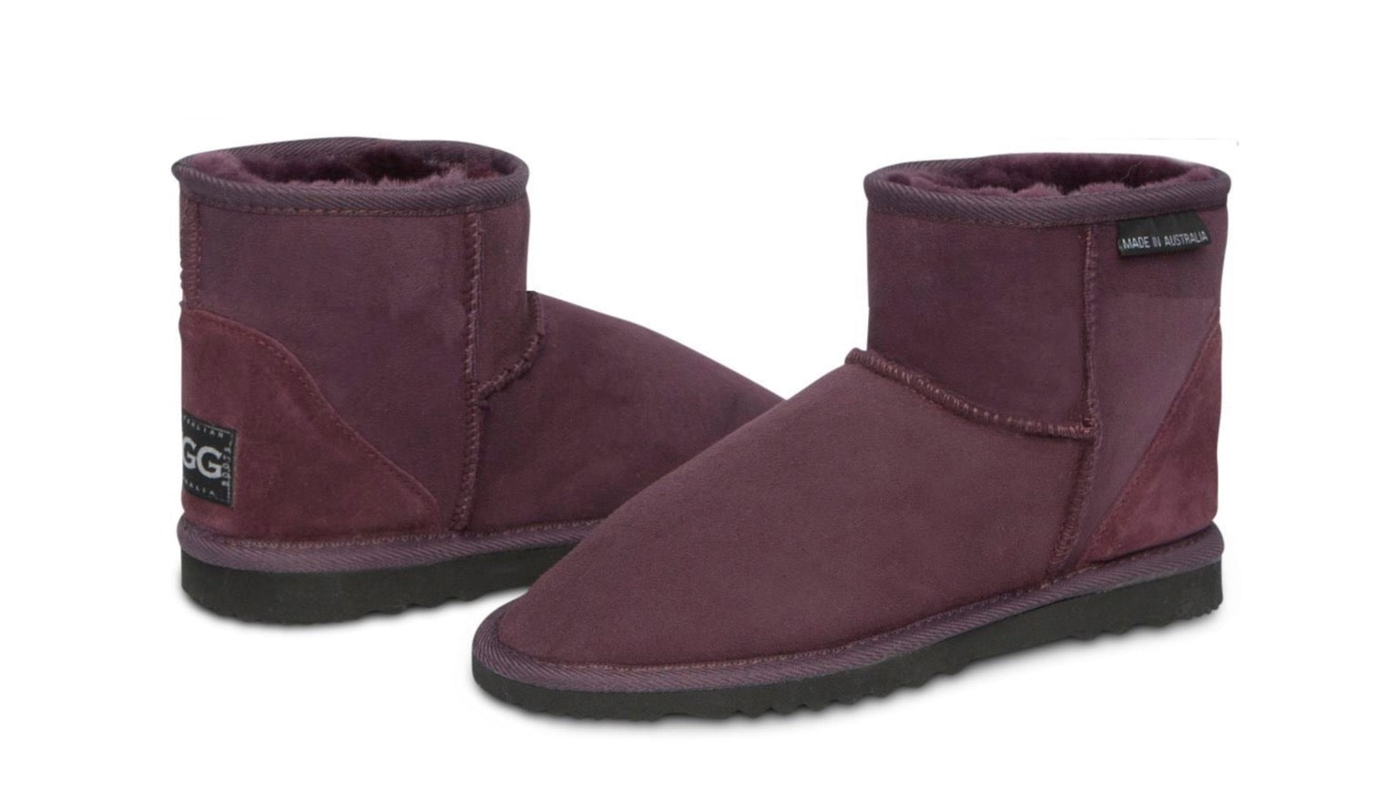 Ultra Short Ugg Boots in raisin