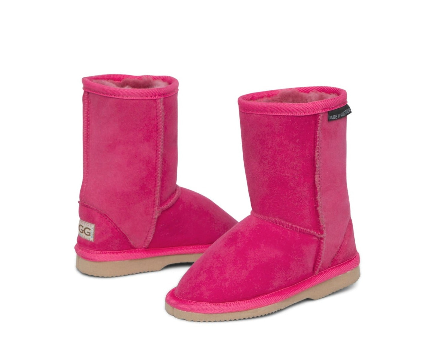 Kid's Classic Ugg Boots in Bright Rose