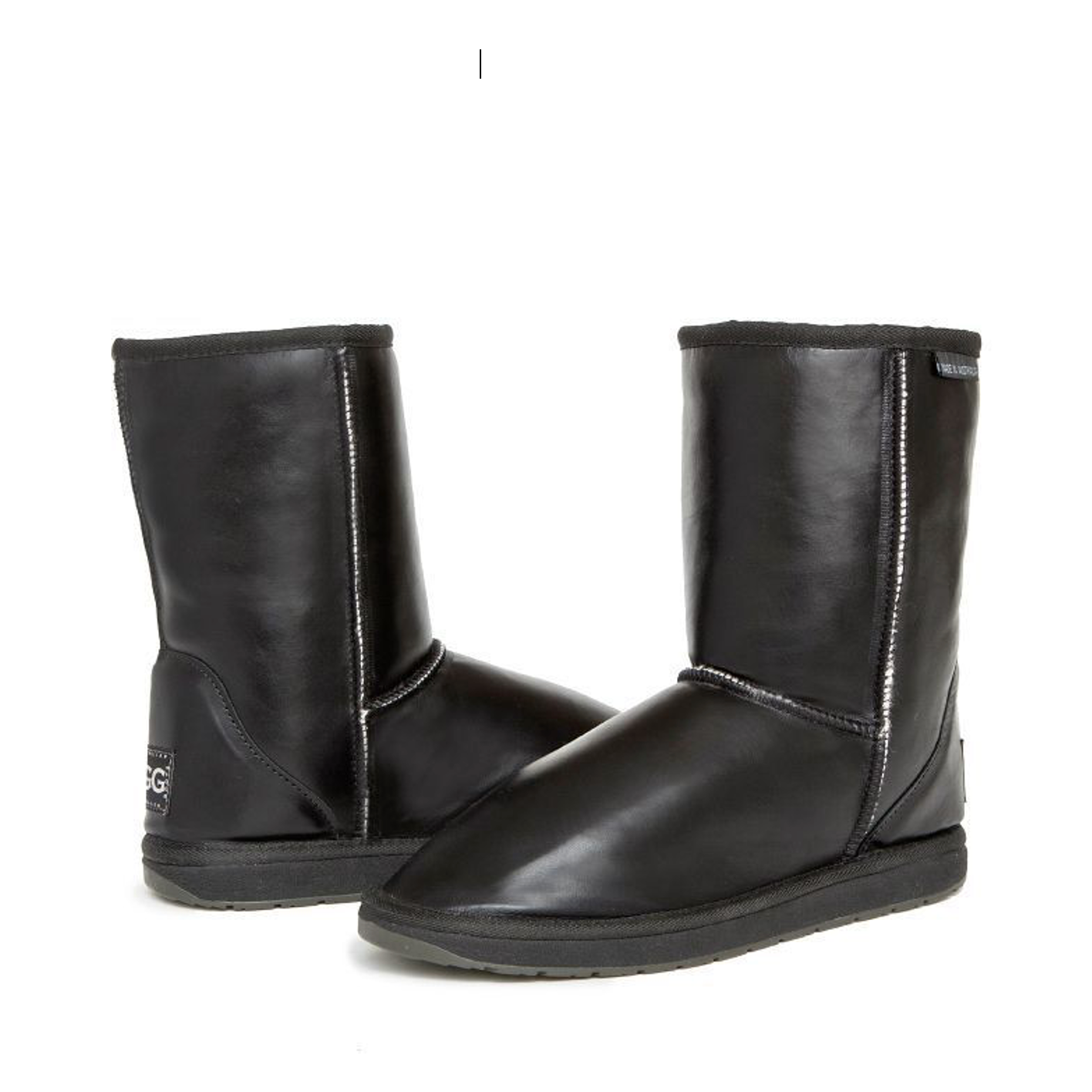 CLEARANCE PREMIUM LEATHER BOOTS BLACK - AU Women's 7 | AU Men's 6