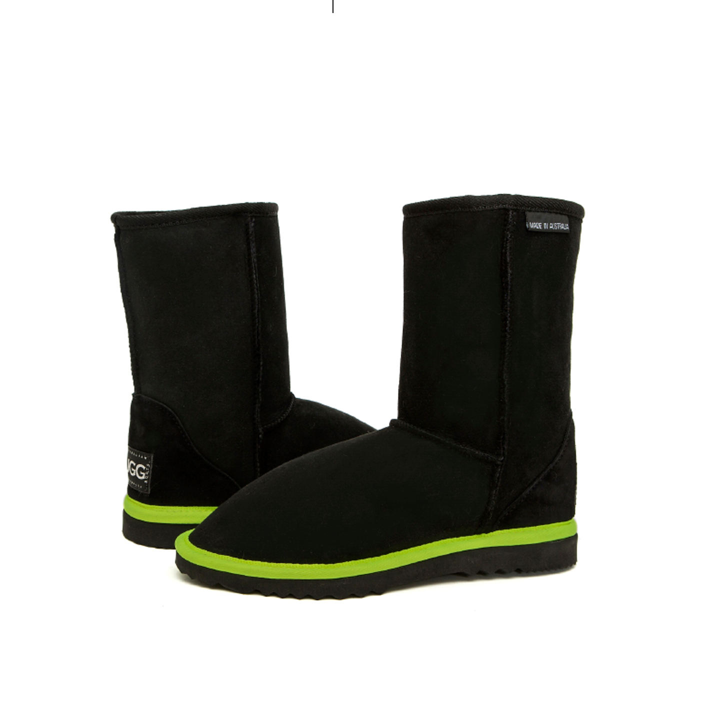 WOMEN'S BLACK WITH A TWIST BOOTS