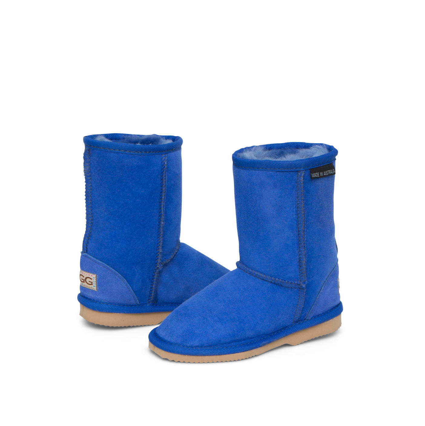 Kid's Classic Ugg Boots in Electric Blue