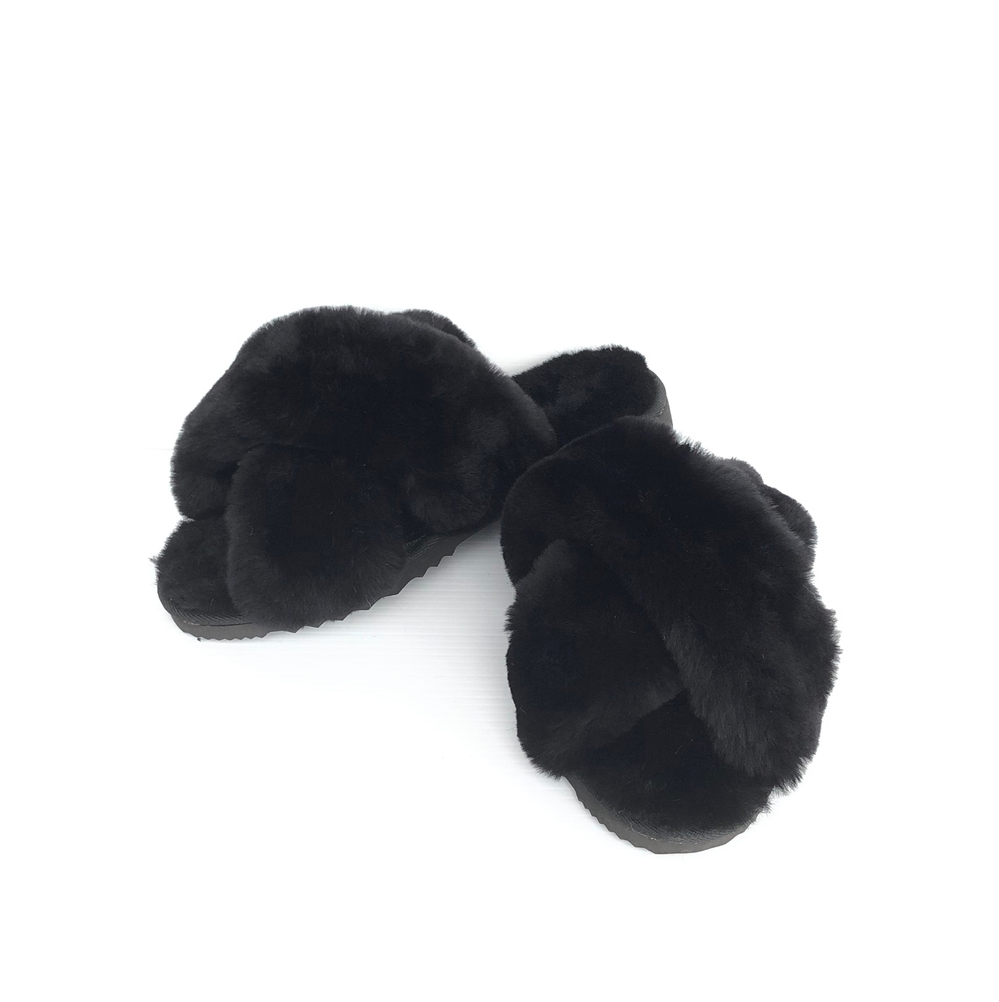 WOMEN'S PEEKABOO SLIPPERS