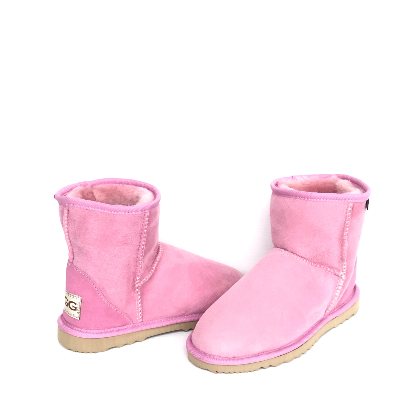 Ultra Short Ugg Boots in pink