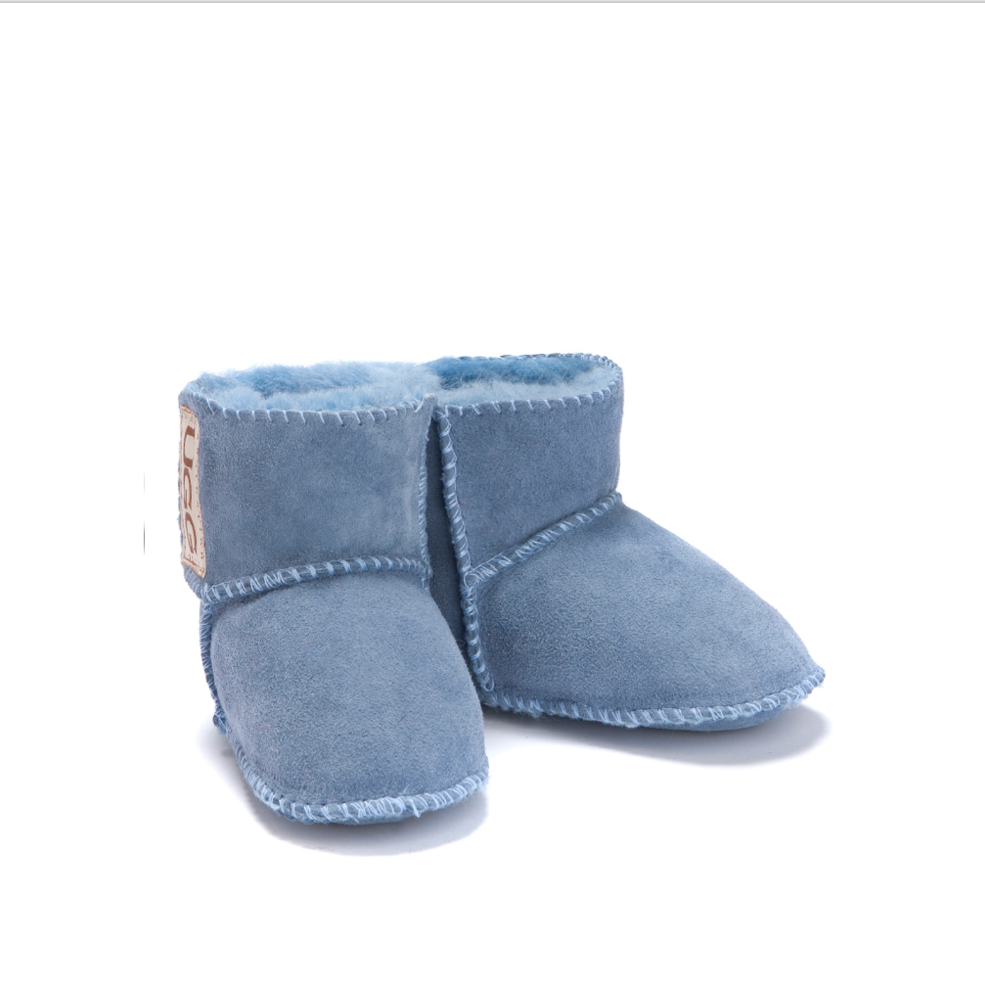 Baby Buggies Denim Blue - Uggs for babies