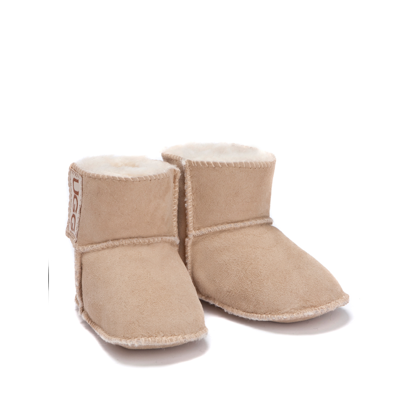 Baby Ugg Boots in Sand colour Australian Made Uggs.