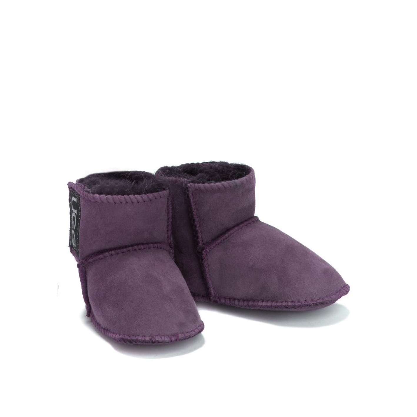 Baby Uggs In Raisin colour for babies. Australian Made.
