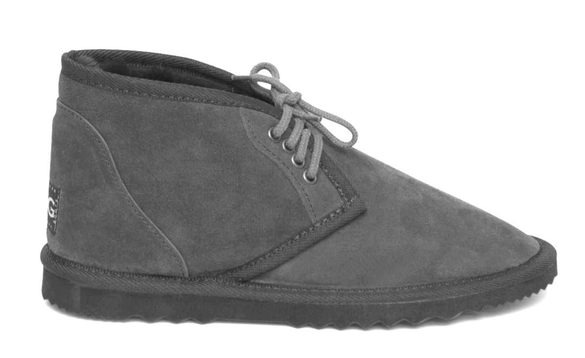 CLEARANCE DESERT BOOTS GREY - WOMEN'S AU8 | MEN'S AU7