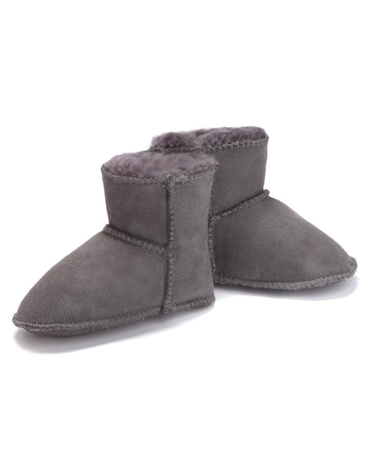 Australian Made Ugg Boots for Babies in grey.