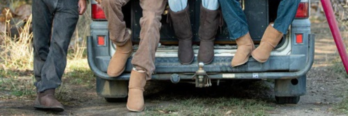 4 men wearing Ugg Boots