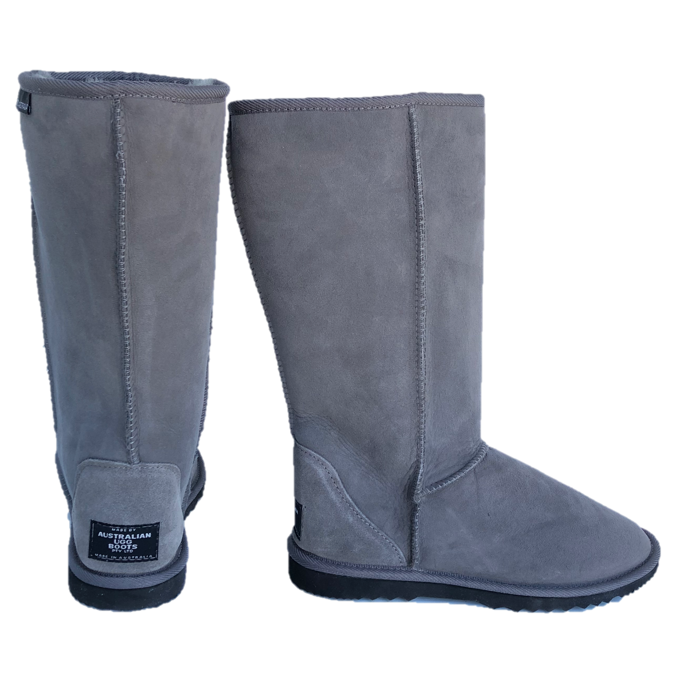 Tall grey Ugg Boots