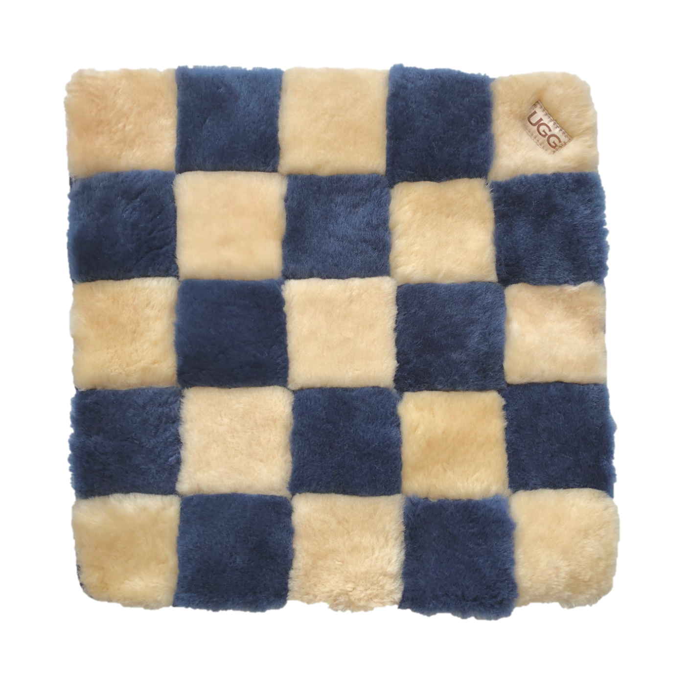 CHECKERBOARD SHEEPSKIN MATS