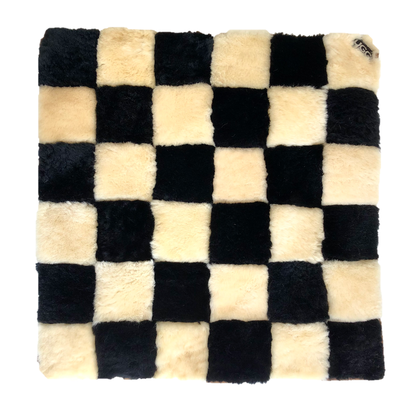 CHECKERBOARD SHEEPSKIN MATS