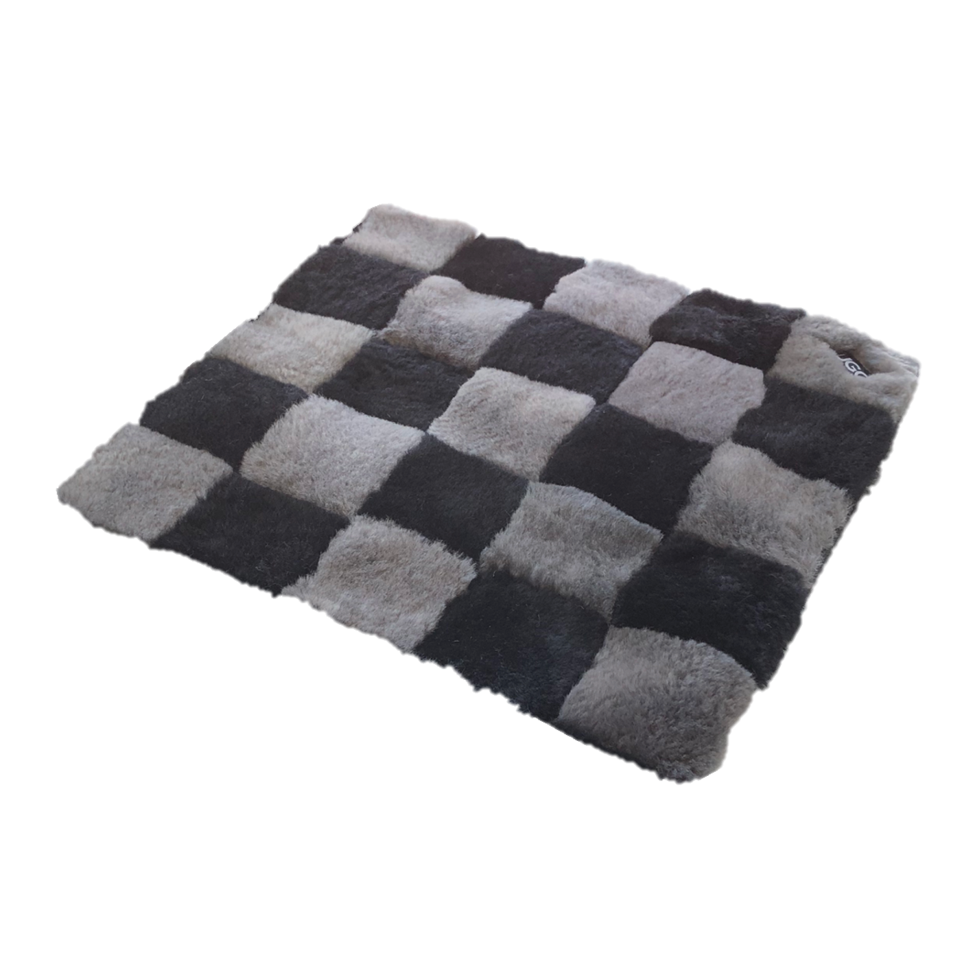 CHECKERBOARD SHEEPSKIN MATS