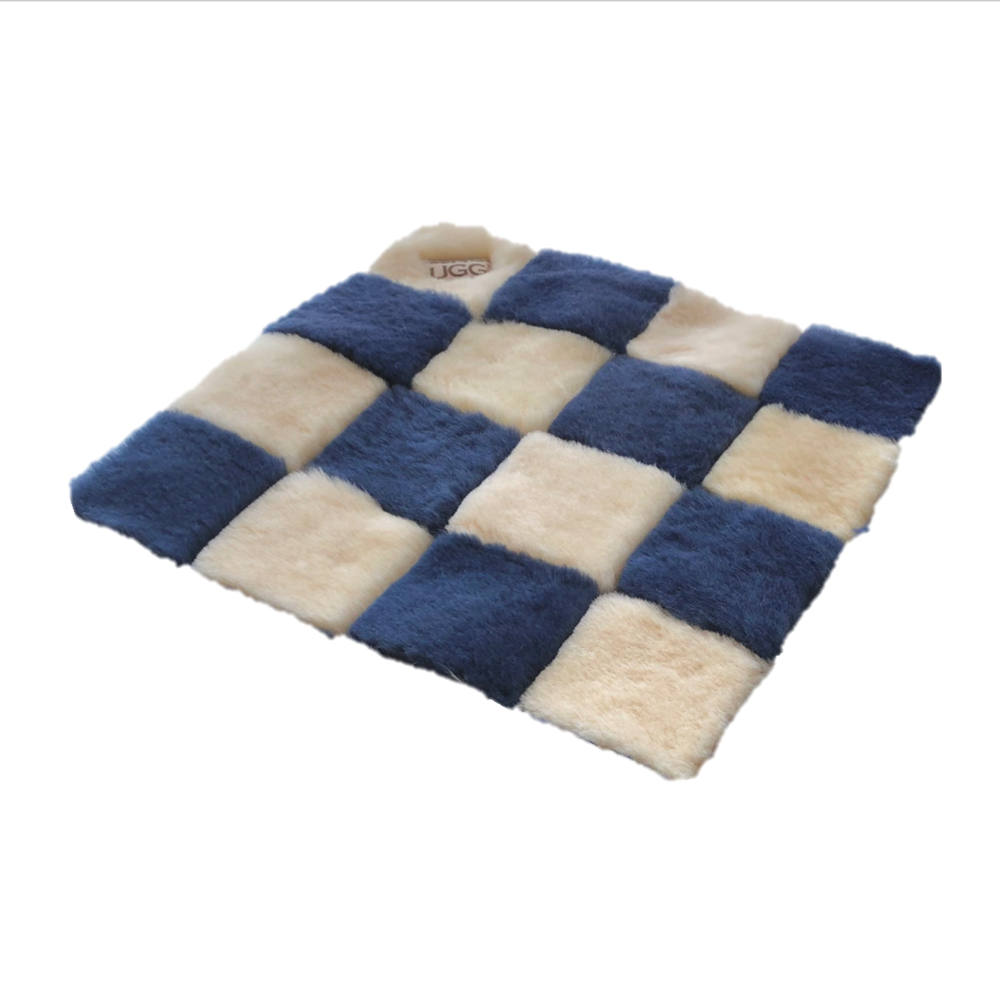 CHECKERBOARD SHEEPSKIN MATS