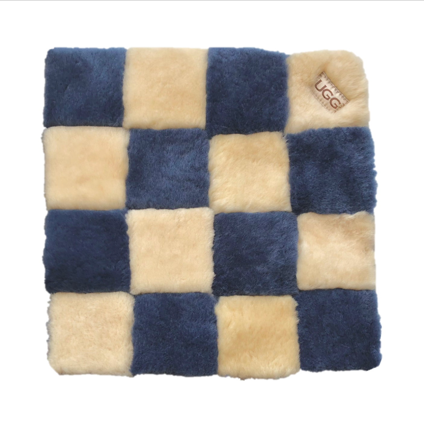 CHECKERBOARD SHEEPSKIN MATS