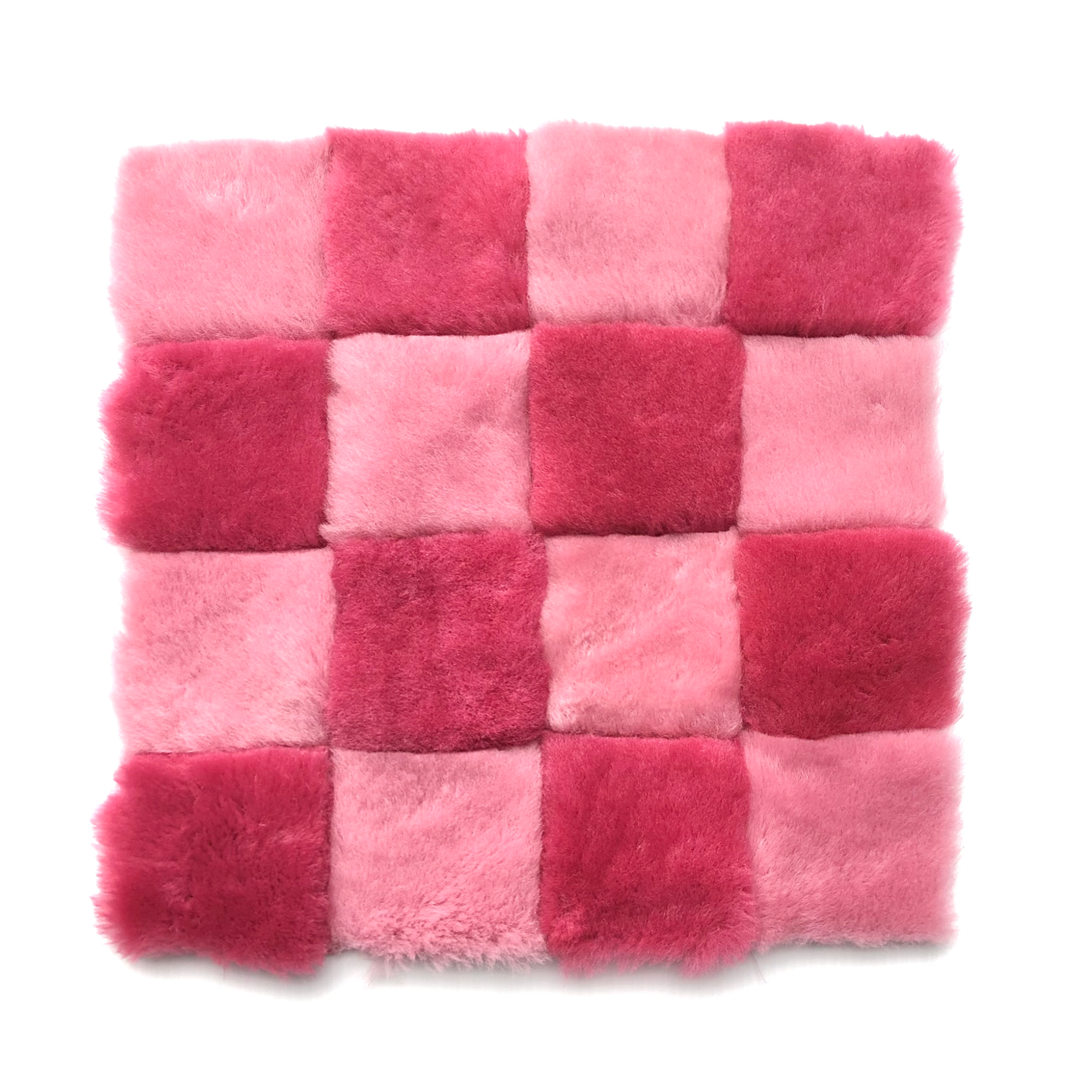 CHECKERBOARD SHEEPSKIN MATS