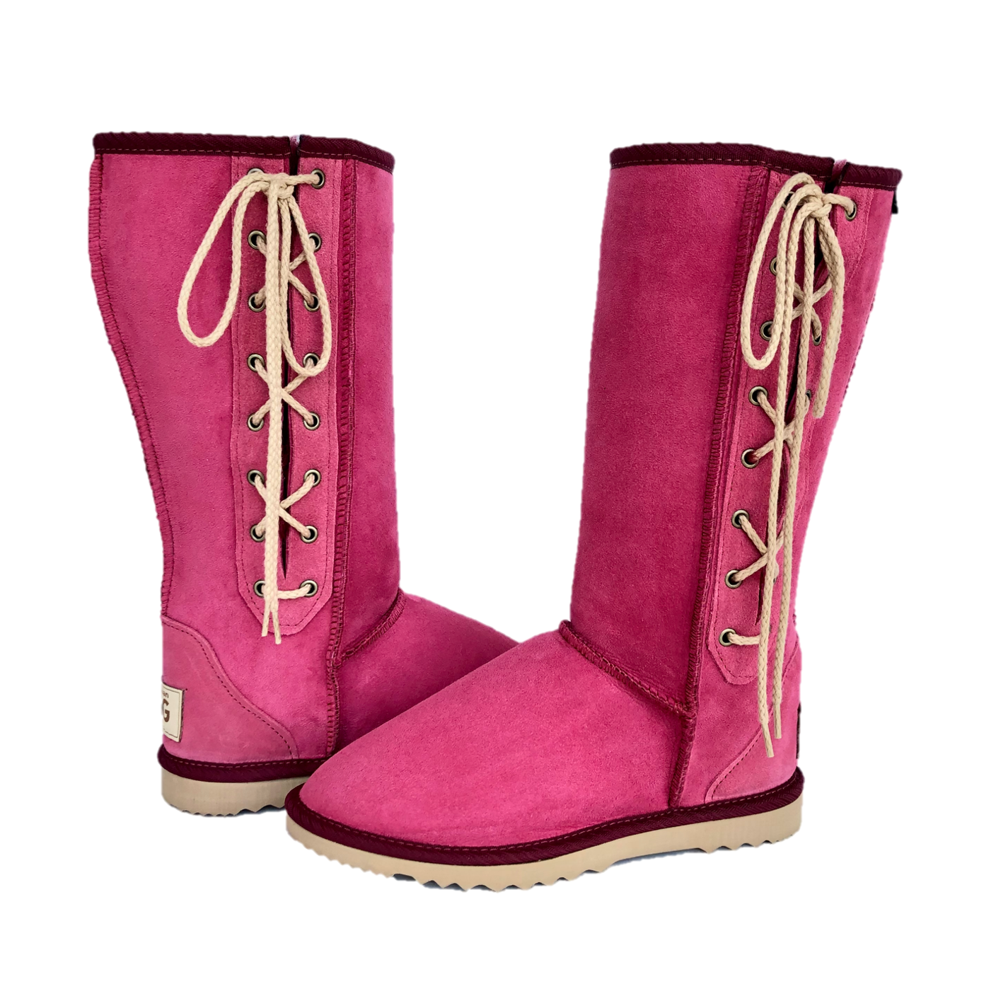 Tall women's lace sales up ugg boots