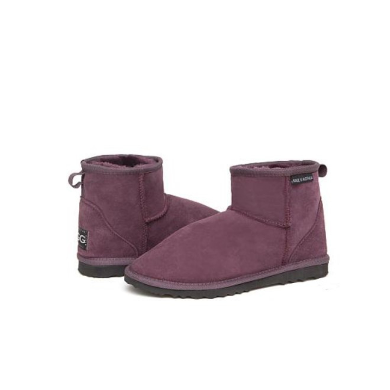 CLEARANCE MINI BOOTS RAISIN - AU WOMEN'S 5/ MEN'S 4