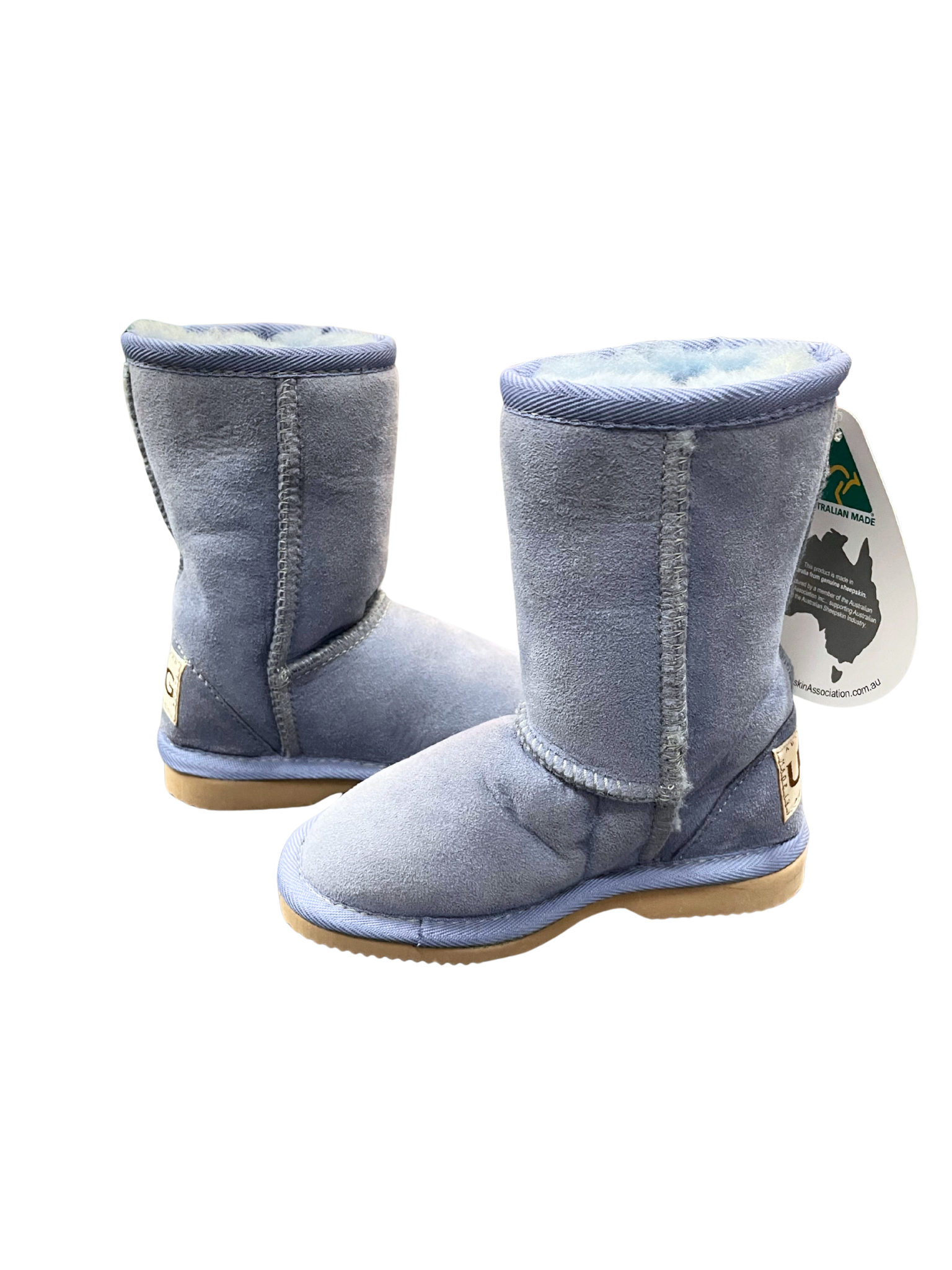 CLEARANCE KIDS CLASSIC BOOTS DENIM BLUE - Kids AU8 (approx. 3 years)