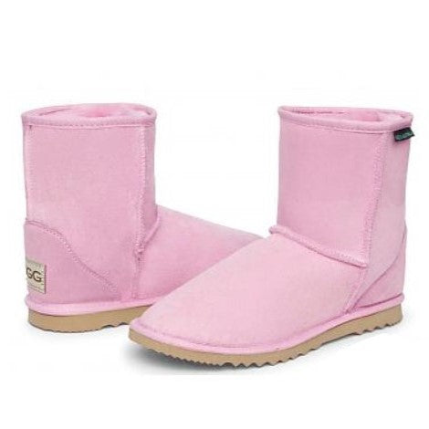 CLEARANCE CLASSIC SHORT BOOTS PINK - Women's AU8/Men's AU7