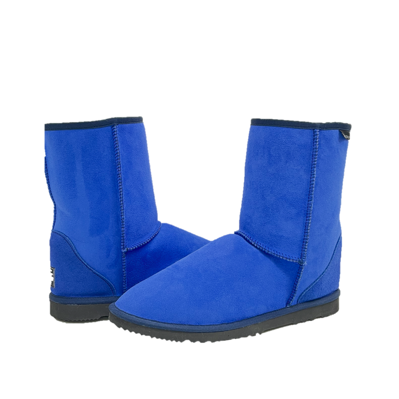 Women's Australian Made Carnival Short Deluxe Boots in Electric Blue