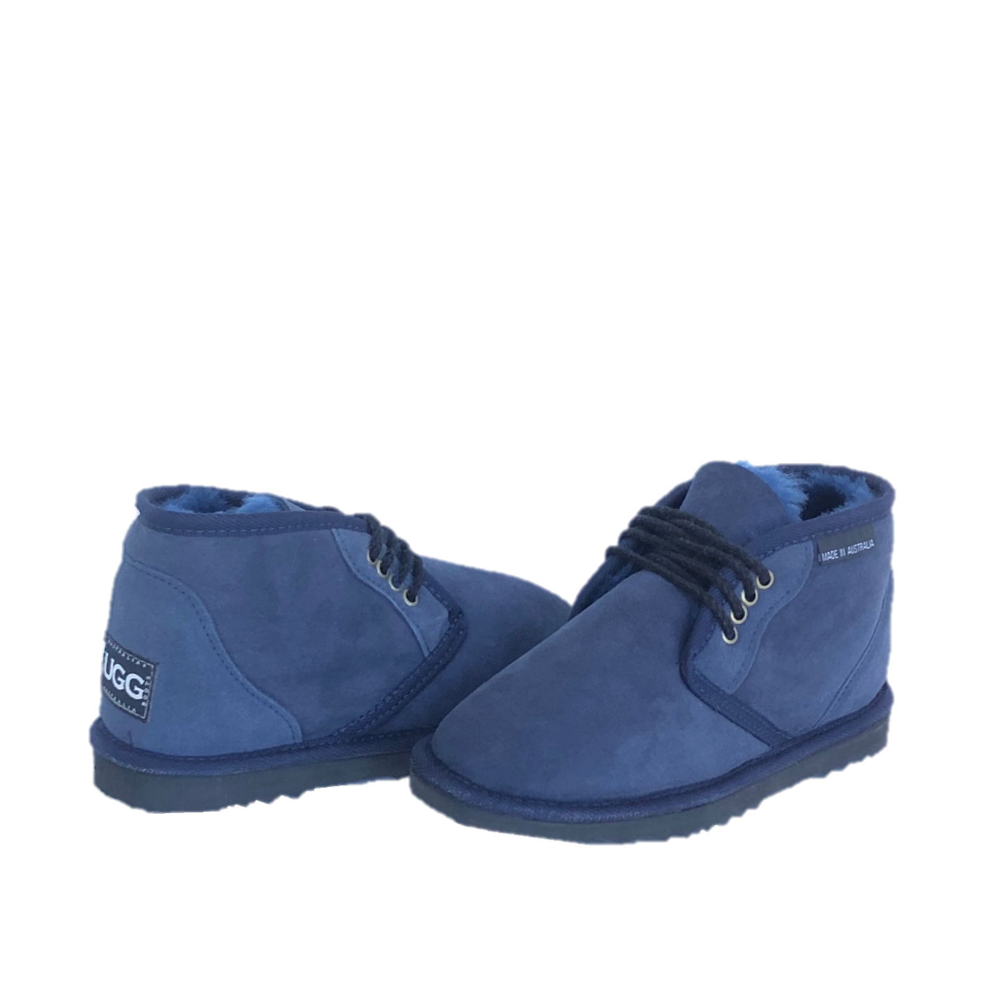 CLEARANCE DESERT BOOTS NAVY BLUE - AU WOMEN'S 6 | MEN'S 5