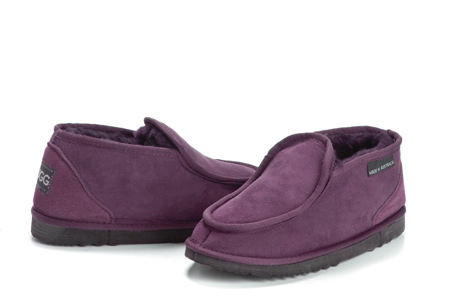 CLEARANCE MINI ALPINE SLIPPERS RAISIN - AU WOMEN'S 11 | MEN'S 10