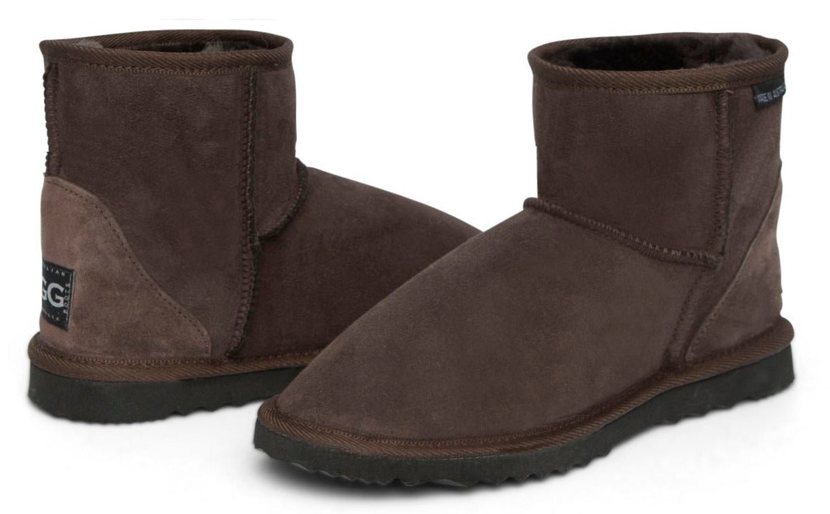 Chocolate coloured Ultra Short Men's Ugg Boots