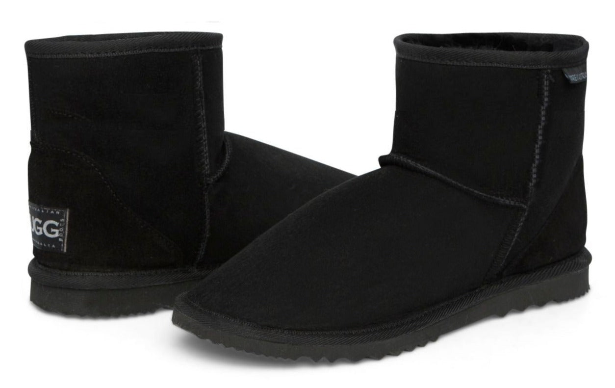 Black Ultra Short Men's Ugg Boots