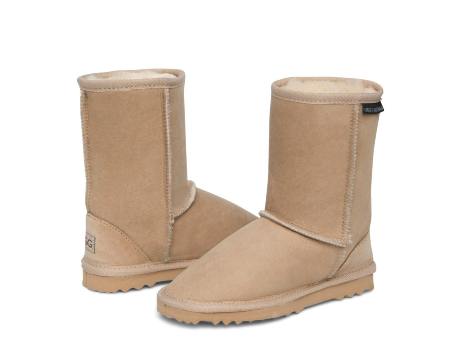 Kid's Classic Ugg Boots in Sand colour