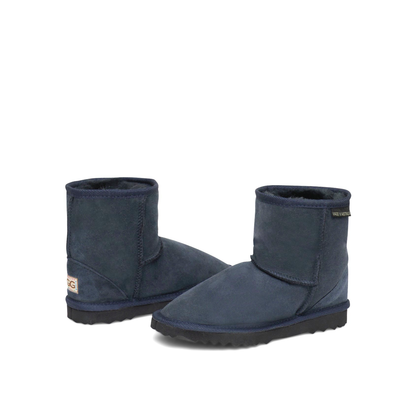 Kid's ultra short boots in navy blue