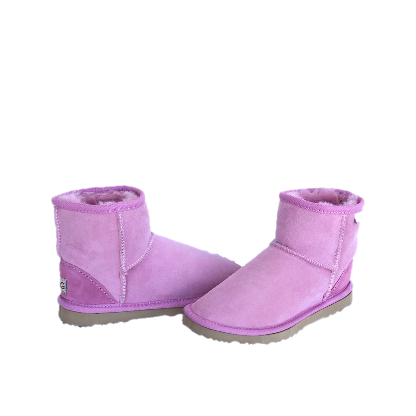 Kid's ultra short boots in pink