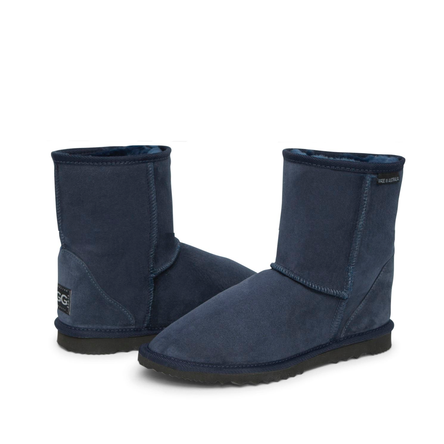 Classic Short Ugg Boots in Navy Blue